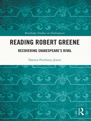 cover image of Reading Robert Greene